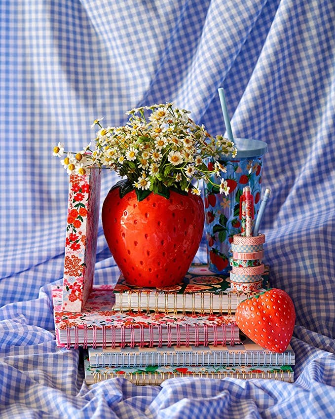 Ceramic Vase; Strawberry Fields By Ban.do