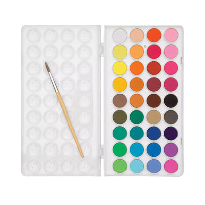 Ooly Watercolor Paint; Lil' Paint Pods (Set of 36)