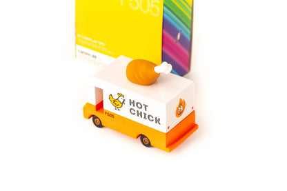 Candylab Fried Chicken Van (Wooden Diecast Toy)