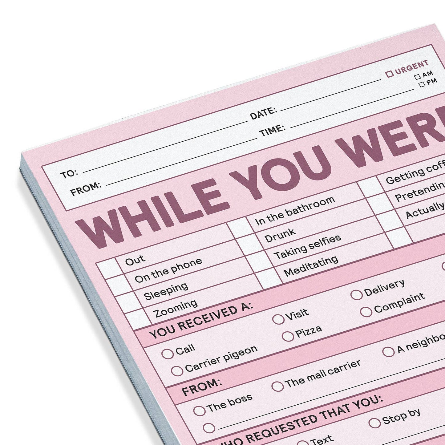 Nifty Notepad; While You Were  (Pastel Version)