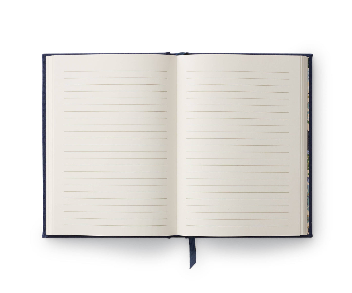 Rifle Paper Co. Embroidered Journal; Peacock (Navy)