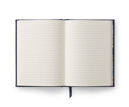 Rifle Paper Co. Embroidered Journal; Peacock (Navy)
