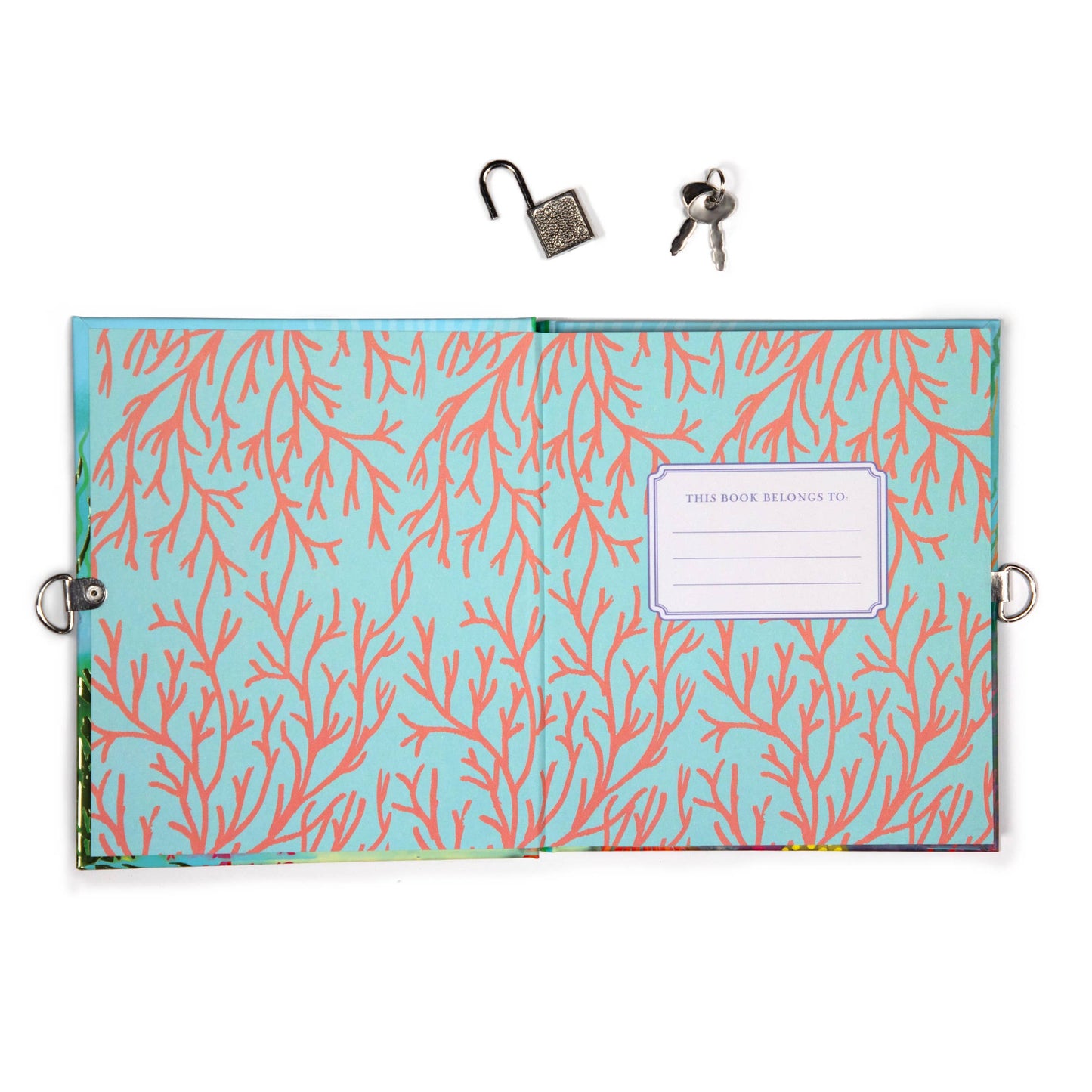 Eeboo Lock Journal; Sharks and Friends