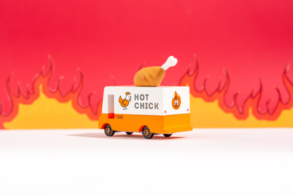Candylab Fried Chicken Van (Wooden Diecast Toy)