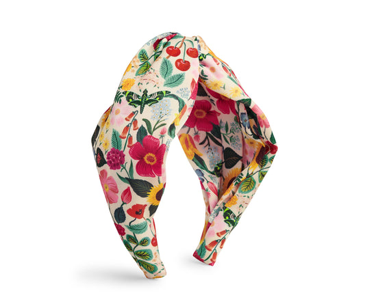 Rifle Paper Co. Silky Twisted Headband; Blossom