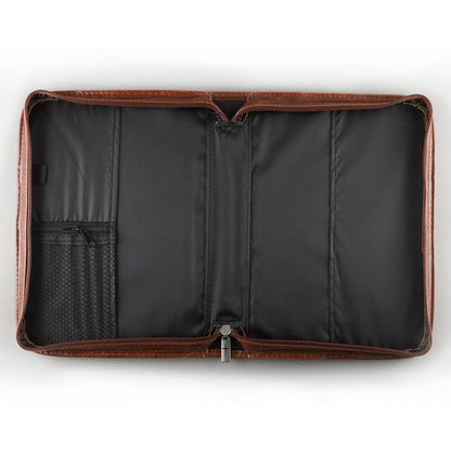 Bible Cover; Classic Brown Faith Badge