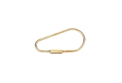 Brass Keyrings (Three Styles, Screw-in Clasp)