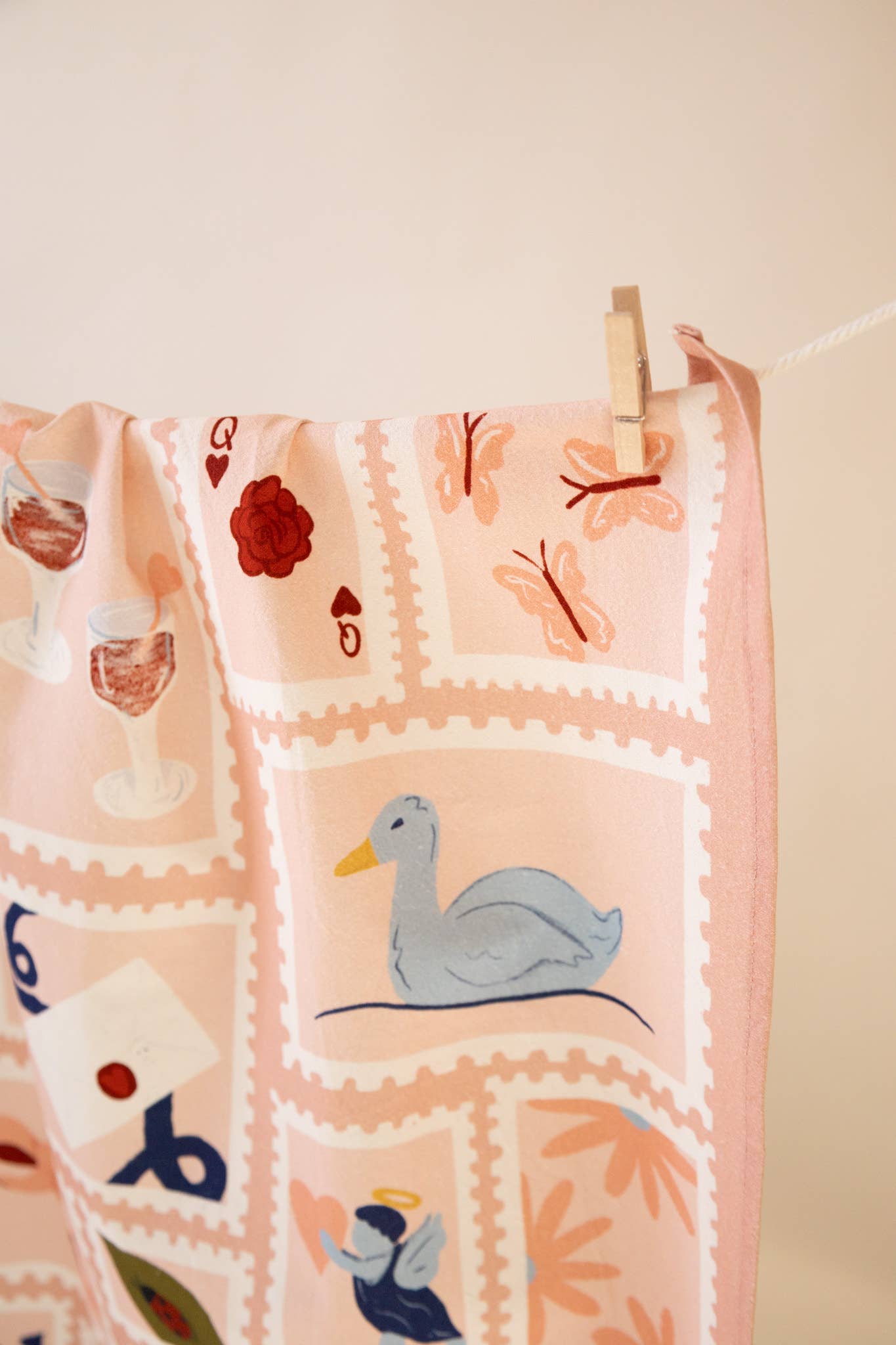 Tea Towel; Love Letter (100% cotton)