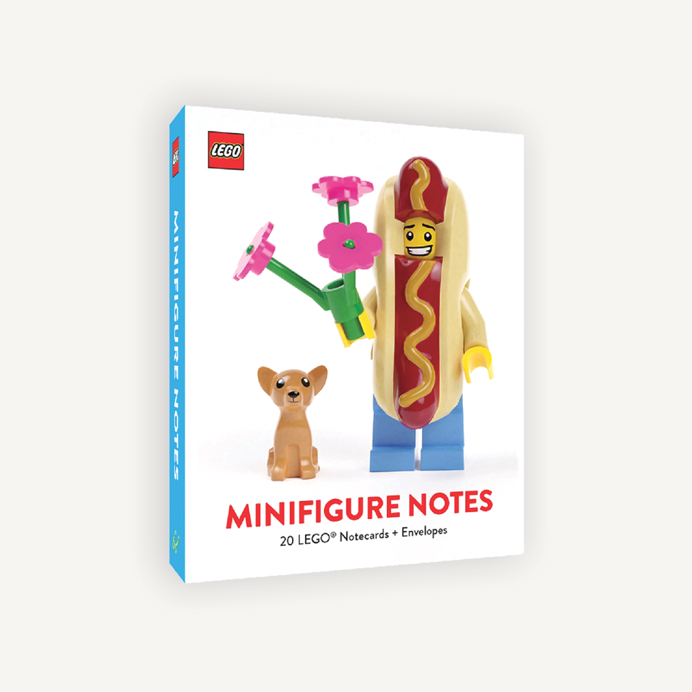 Notecard Set; Lego Minifigure (20 Notecards + Envelopes)