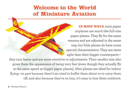 Paper Airplane Book; Pocket Flyers
