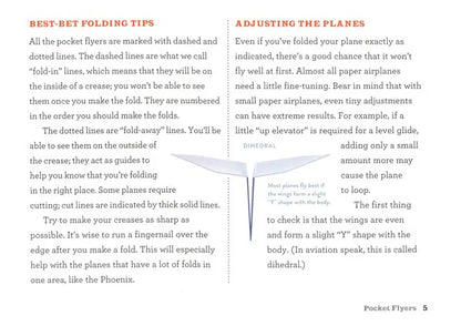 Paper Airplane Book; Pocket Flyers