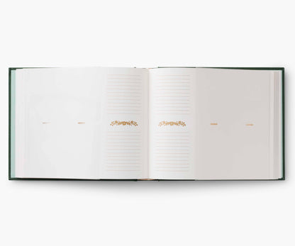 Rifle Paper Co. Heirloom Photo Album; Wildwood (Embroidered)