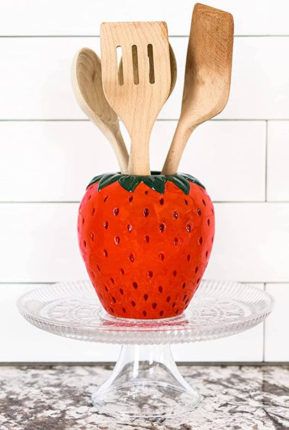 Ceramic Vase; Strawberry Fields By Ban.do