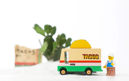 Candylab Taco Van (Wooden Diecast Toy)