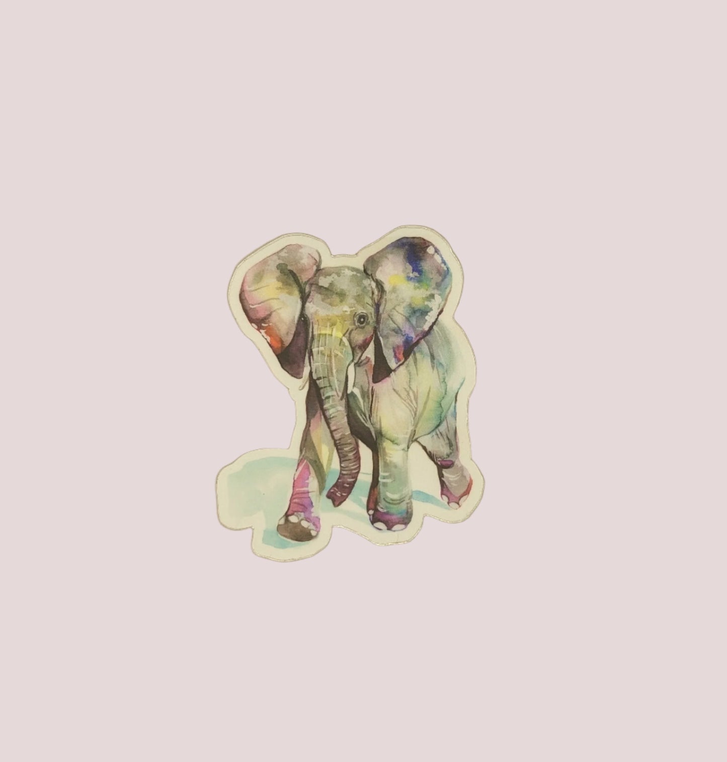 Made By Shellie Sticker Elephant