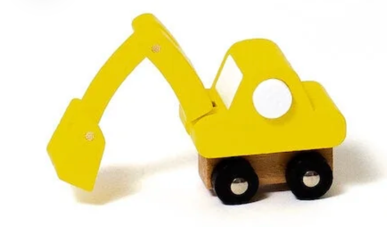 Wooden Mini Movers Trucks; 4 Options