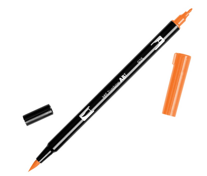 Tombow Dual Brush Markers; 54 Colors
