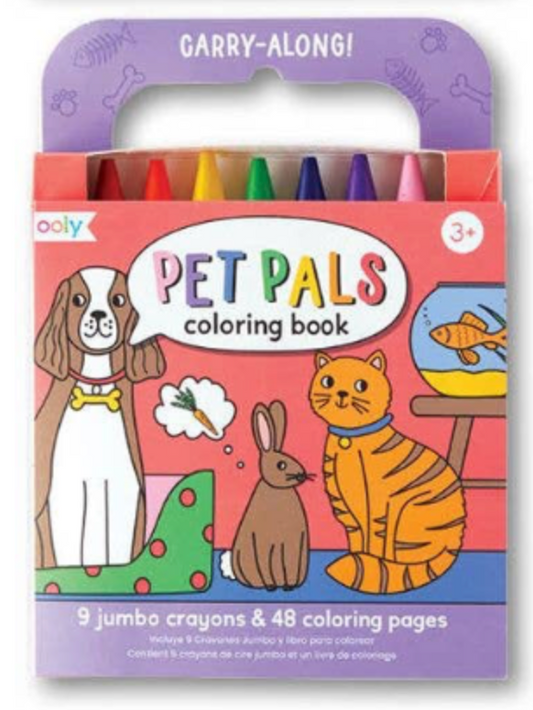 Carry Along Pet Pals Coloring Book