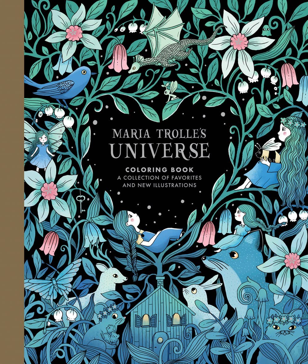 Mature Coloring Book; Maria Trolle’s Universe