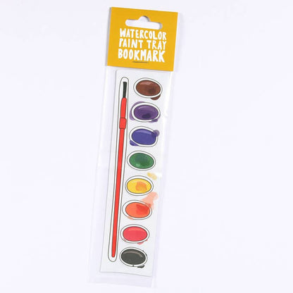 Bookmark; Watercolor Paint Tray (Die Cut ) By Humdrum Paper