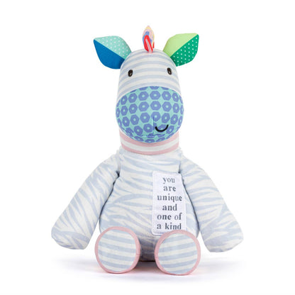 Plushie; Noah's Ark Zebra (8x14in)