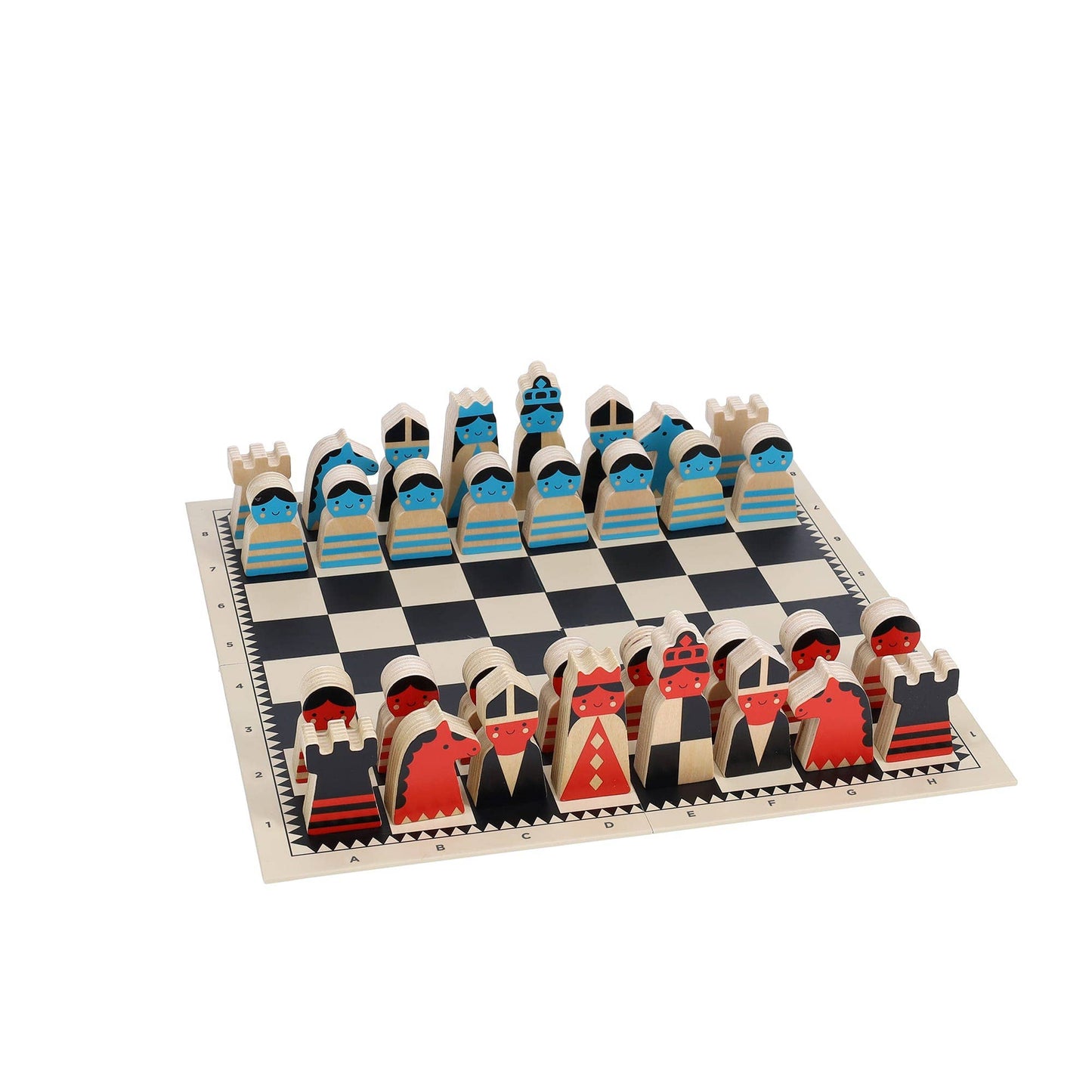 Chess Set; On The Move (Wooden)