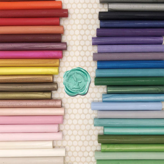 Wax Sealing Stick Singles (For Low-Temp Glue Gun), Assorted Colors
