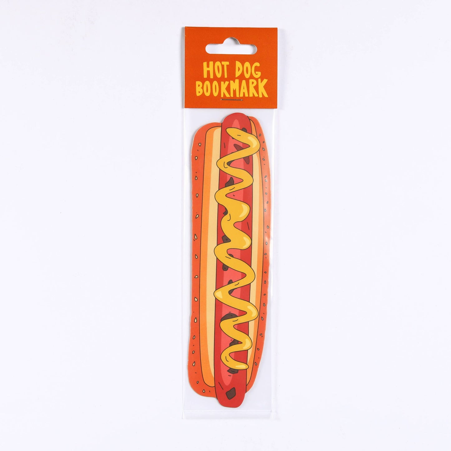 Bookmark; Hot Dog (Die Cut) By Humdrum Paper