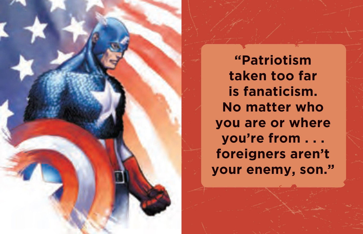 Marvel Comics Tiny Book: Captain America (Inspirational Quotes From The First Avenger)