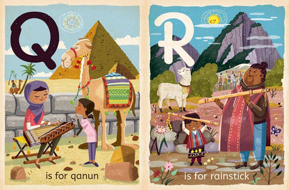 Alphabet Board Book; M is for Music