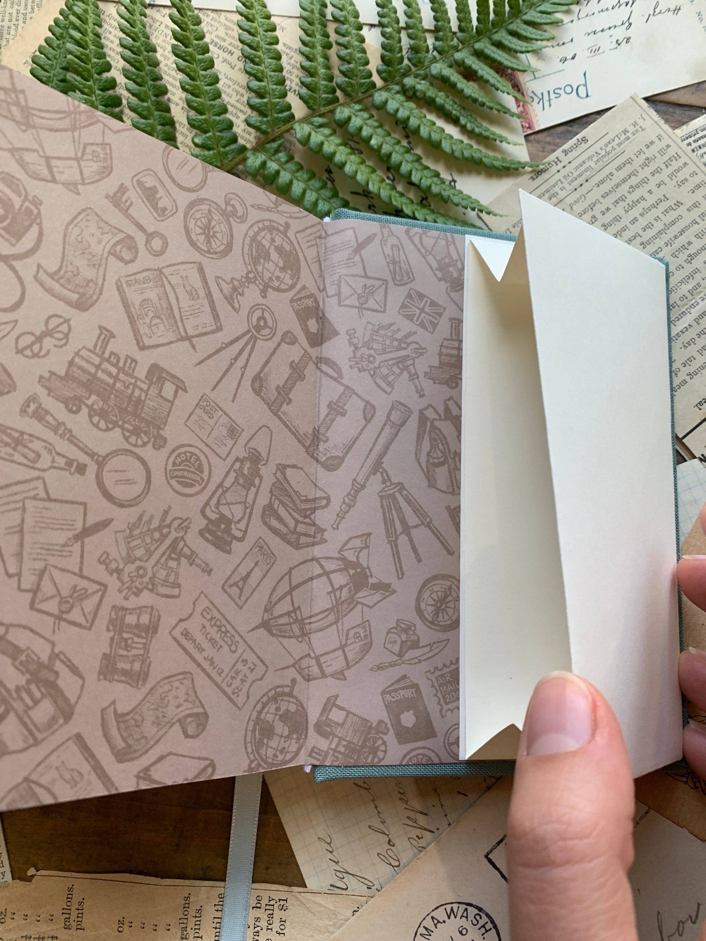 Watercolor Sketchbook; The Voyager (Passport Size Watercolor Sketchbook, 300gsm *tentatively limited edition*)