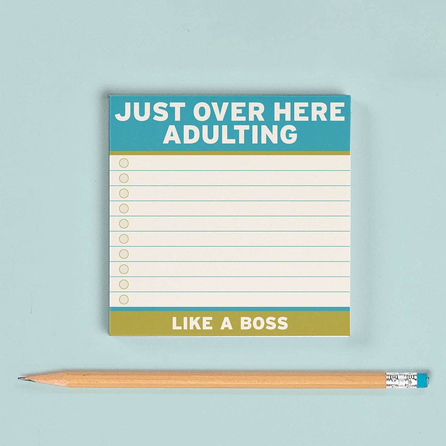 Sticky Notes; Adulting (100 Sheets, 4x4 inches)