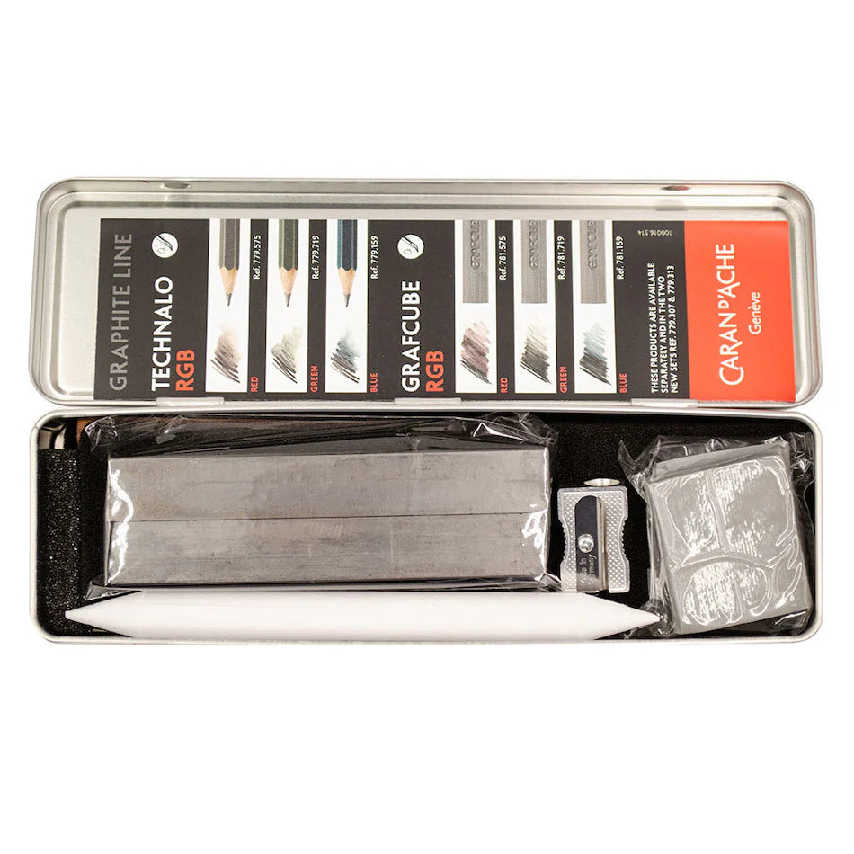 Caran D'Ache Sketching Set; Graphite Line