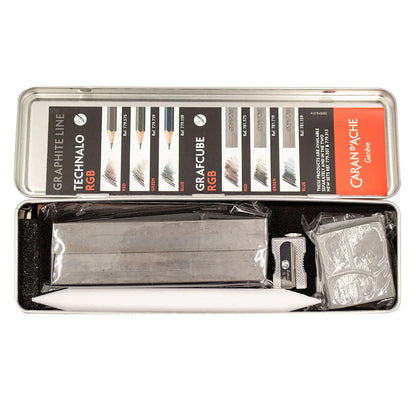 Caran D'Ache Sketching Set; Graphite Line