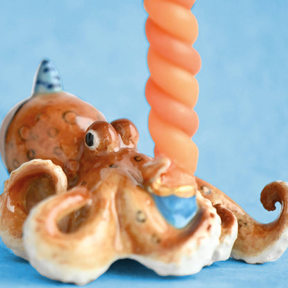 Camp Hollow Cake Topper; Octopus