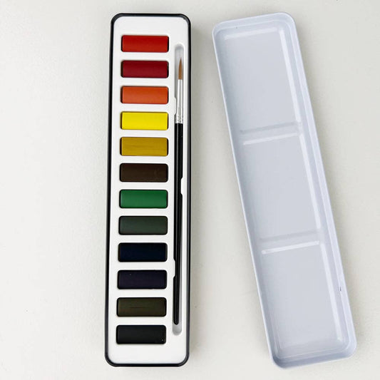 Watercolor Paint Set By Emily Lex Studio (12 Colors)