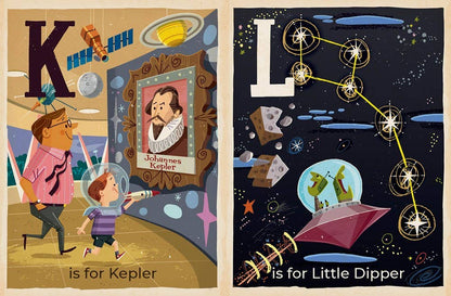 Alphabet Board Book; U Is for Universe: A Space Alphabet
