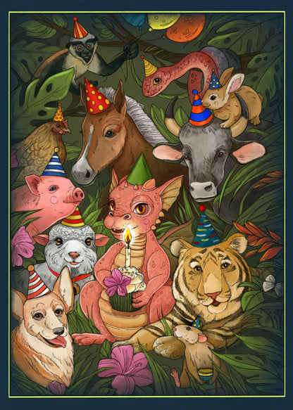 Camp Hollow Cake Topper; Year of the Rat