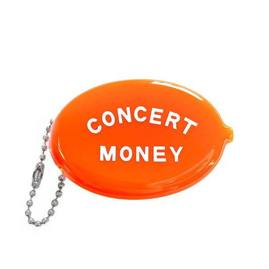 Coin Pouch; Concert Money (Neon Orange)