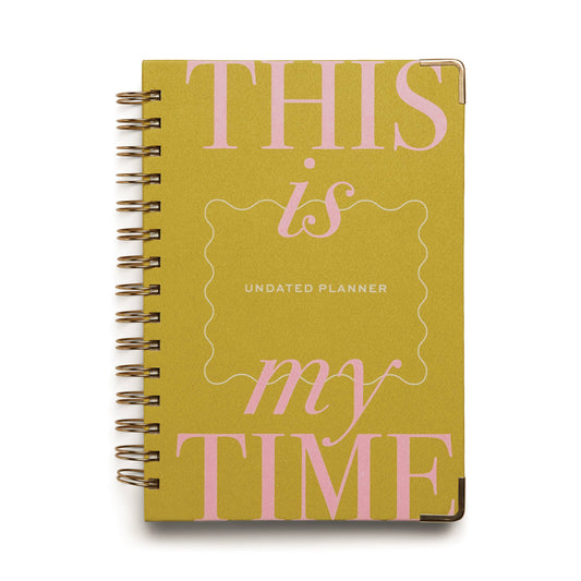 Perpetual Planner; THIS IS MY TIME (Undated, 13 Month)