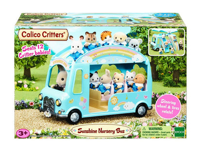 Calico Critters; Sunshine Nursery Bus (Collectible Toys)