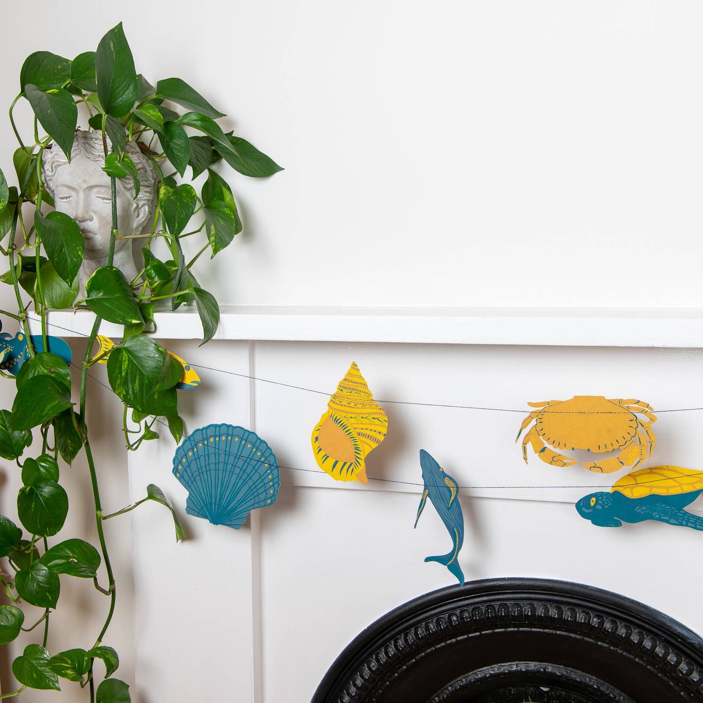 Garland; Sealife By East End Press (9.8 ft Long)