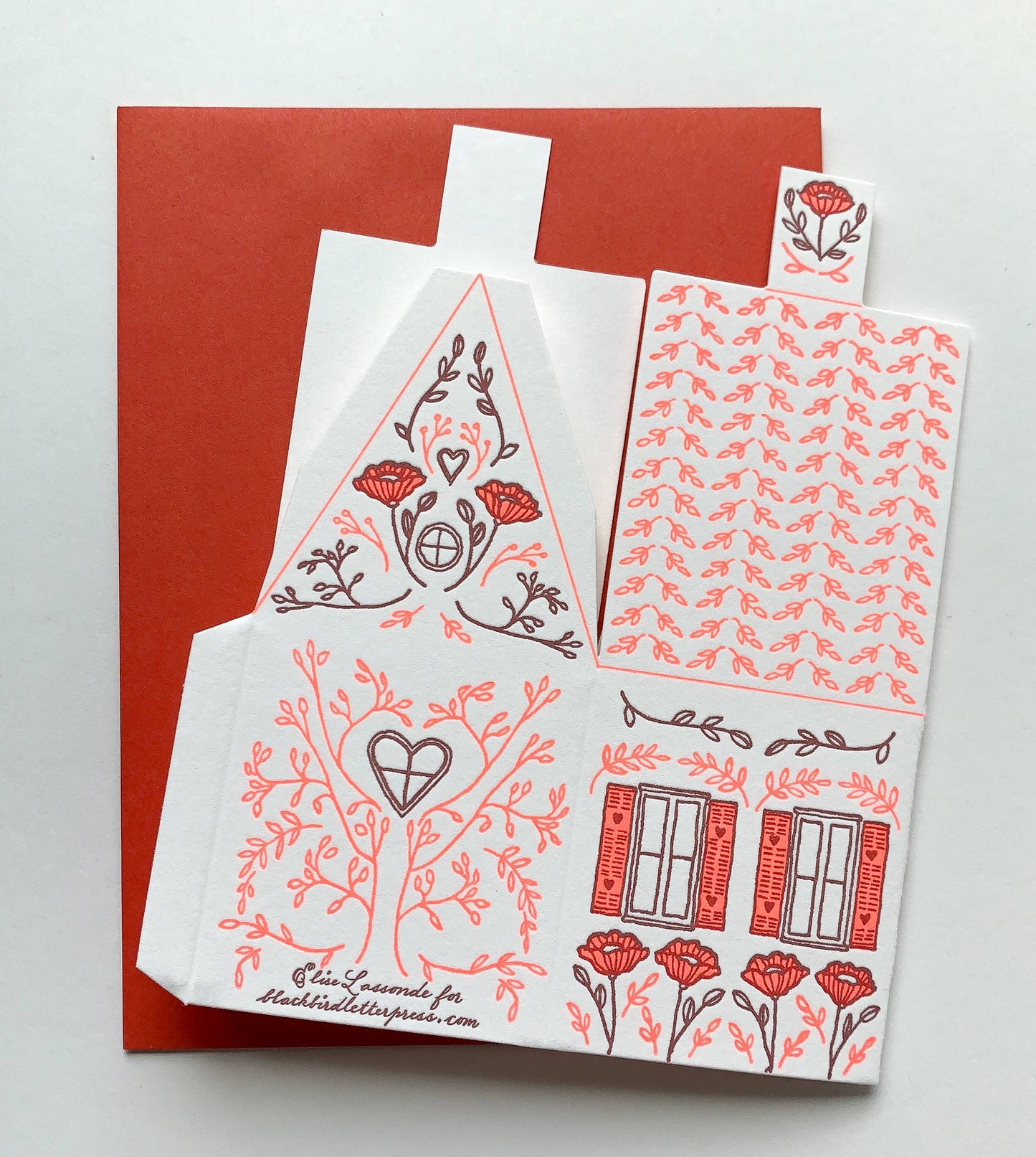 Love/Friendship Card; 3D House: We're In This Together (Pop-Up Card)