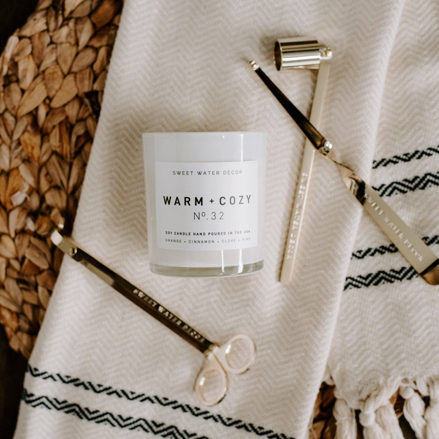 Gold Candle Care Kit By Sweet Water Decor