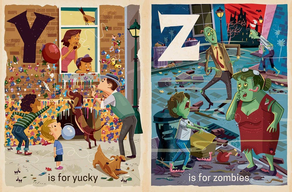 Alphabet Board Book; G is for Gross