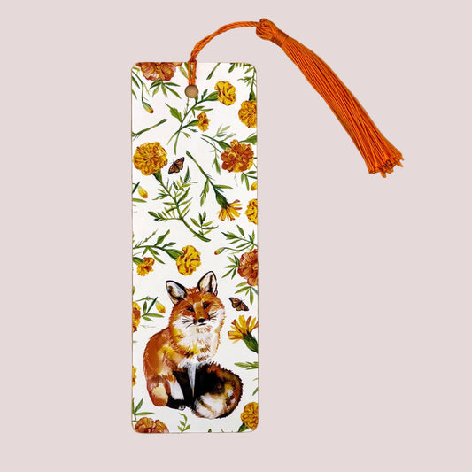 Bookmark; Sitting Fox - Made By Shellie