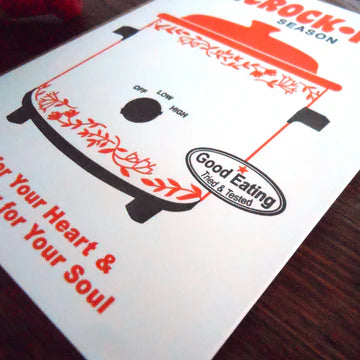 Greeting Card; Crock-Pot Season