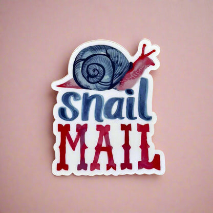 Vinyl Sticker; Snail Mail - Made By Shellie