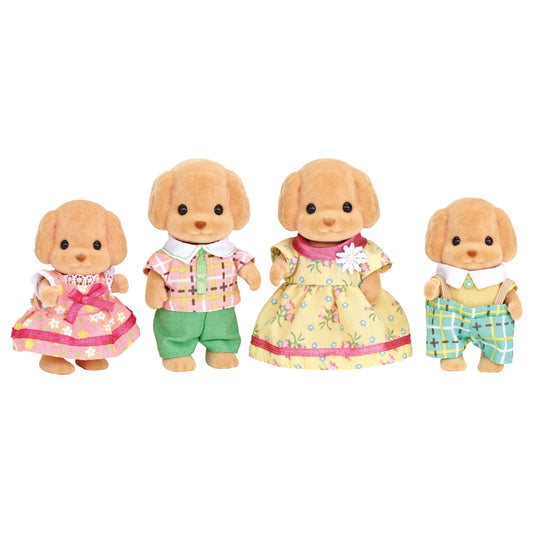 Calico Critters; Toy Poodle Family