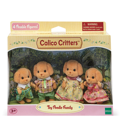 Calico Critters; Toy Poodle Family
